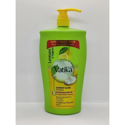 Picture of Vatika Lemon and Yoghurt Dandruff Guard Shampoo 1000ml