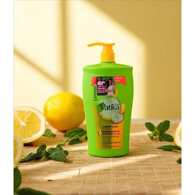 Picture of Vatika Lemon and Yoghurt Dandruff Guard Shampoo 1000ml