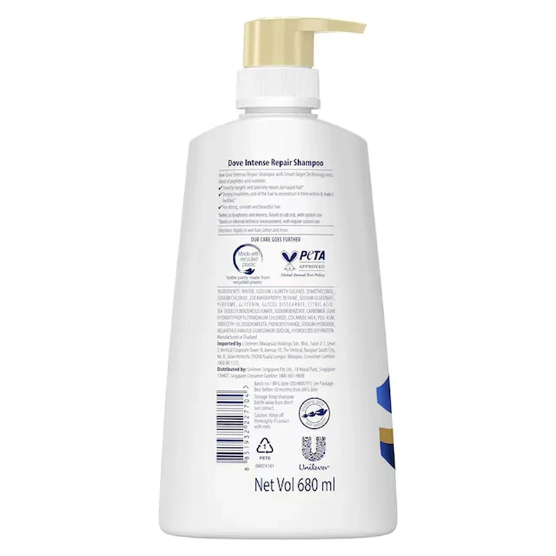 Picture of Dove Intense Repair Shampoo 680ml Thailand