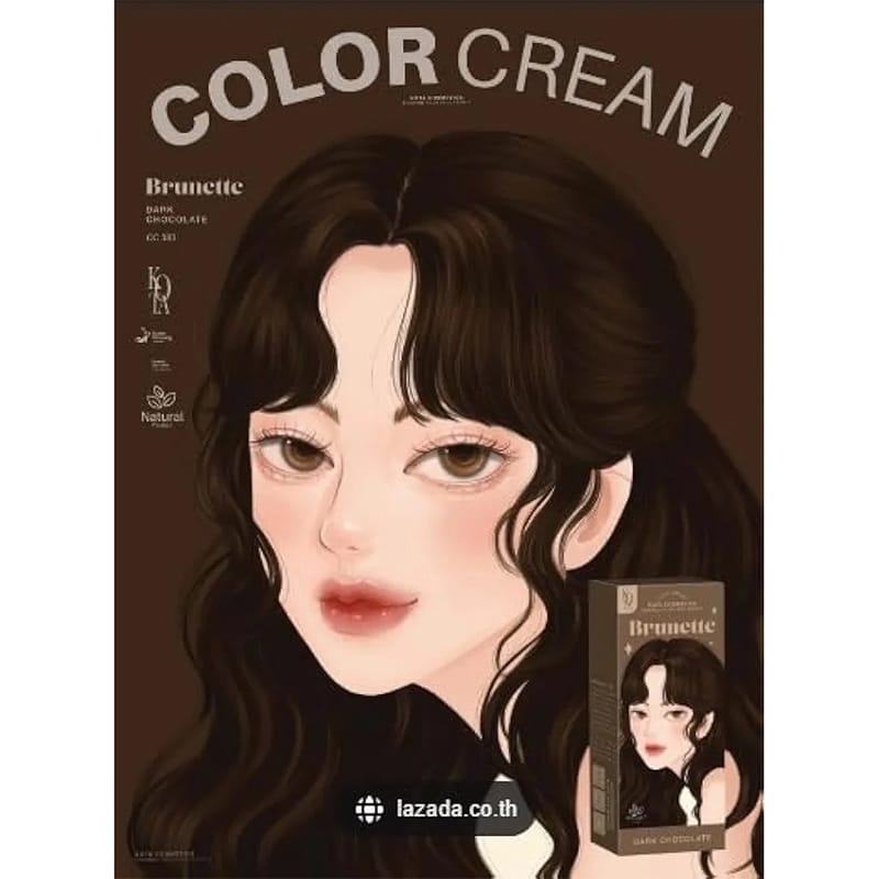 Picture of Kota Color Cream Hair Color (DARK CHOCOLATE)