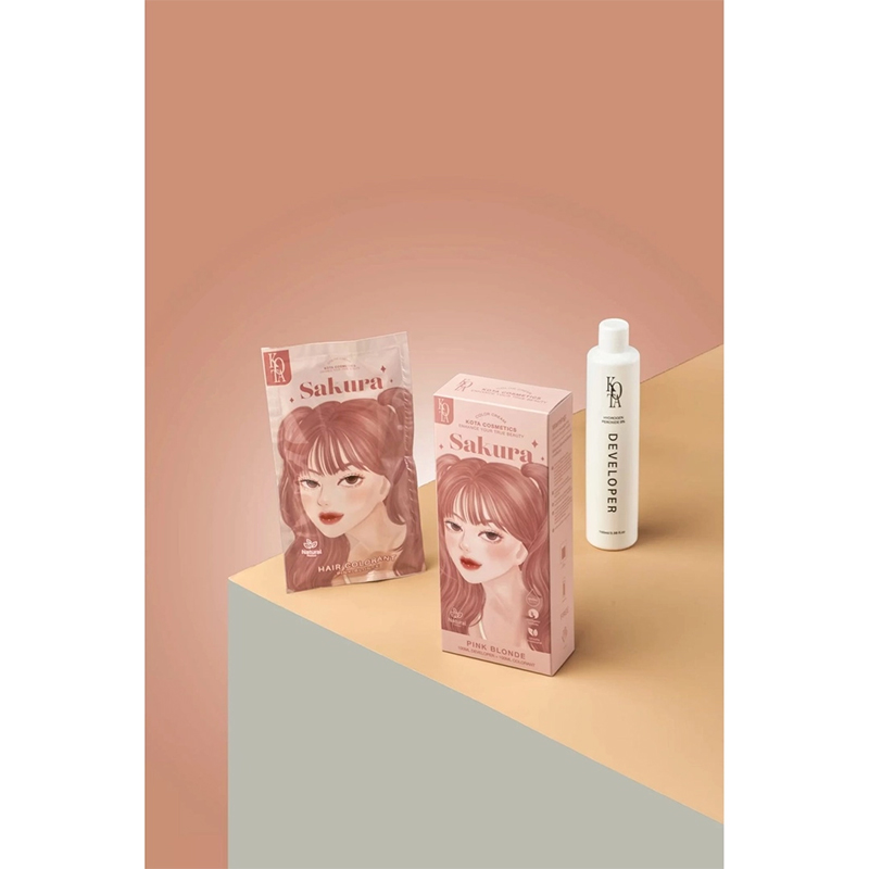 Picture of Kota Color Cream Hair Color (Pink Blonde)