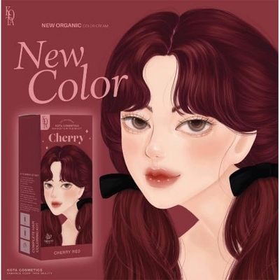 Picture of Kota Cosmetics Hair Color Cherry Red 100ml