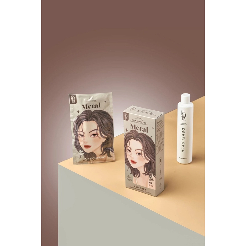 Picture of Kota Color Cream Hair Color (Ash Grey)