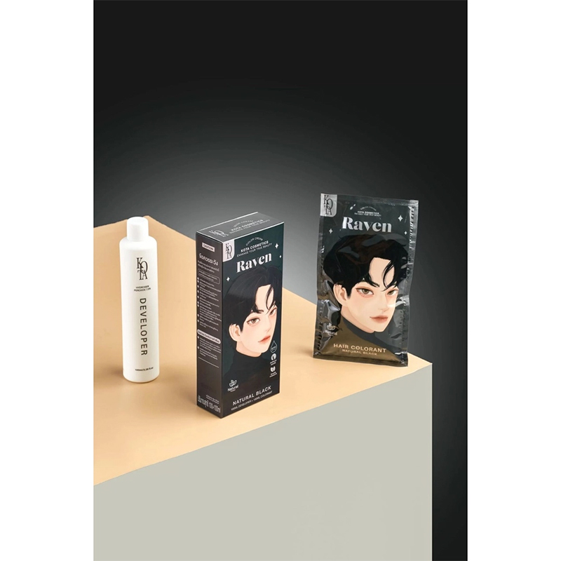 Picture of Kota Color Cream Hair Color (NATURAL BLACK)