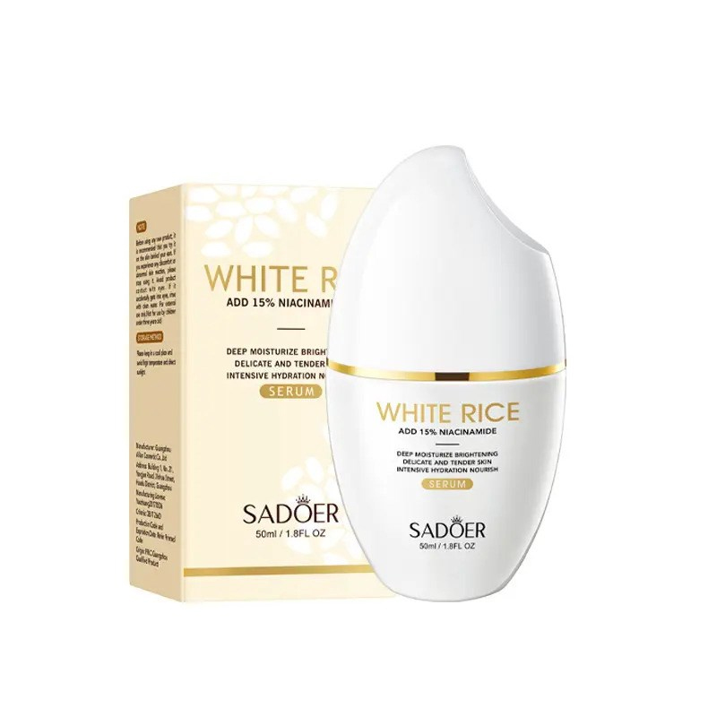 Picture of Sadoer Brightening, Lifting and Moisturizing Essence White Rice Niacinamide Serum - 50ml