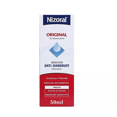Picture of Nizoral 2% Ketoconazole Hair Care Anti-Dandruff Shampoo 50ml