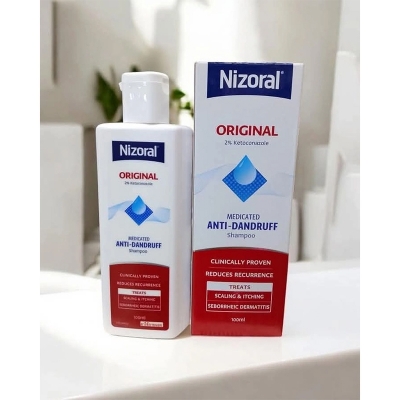 Picture of Nizoral 2% Ketoconazole Hair Care Anti-Dandruff Shampoo 100ml