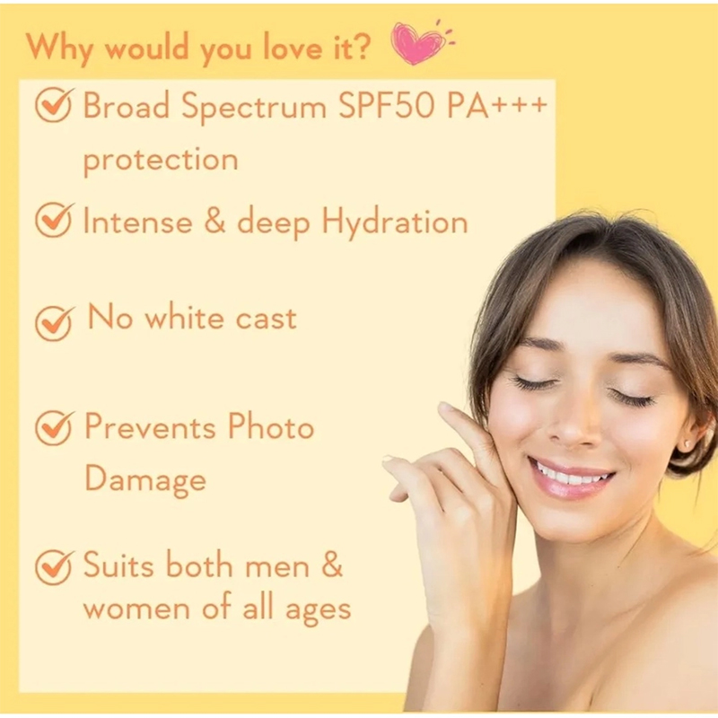 Picture of WishCare Sunscreen Body Lotion SPF 50 PA+++, 200 ml