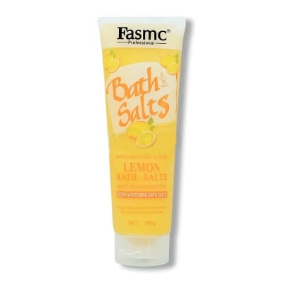 Picture of Fasmc Professional Lemon Bath Salts Body Massage Scrub with Extra Brightening Bath Salts