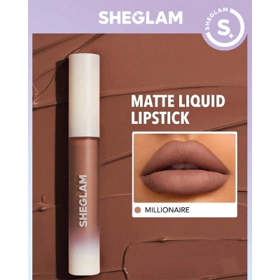 Picture of SHEGLAM Matte Allure Liquid Lipstick Millionaire