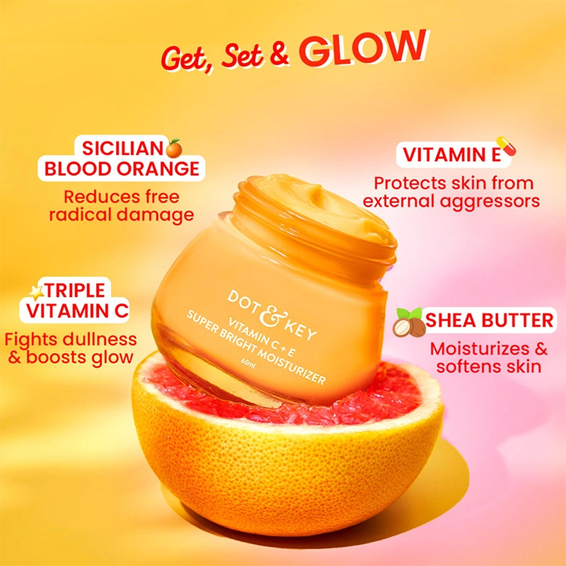Picture of Dot & Key Vitamin C + E Moisturizer for Glowing Skin 60gm