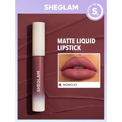 Picture of She Glam Matte Allure Liquid Lipstick (Momojo)