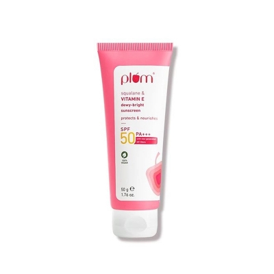 Picture of Plum Squalane & Vitamin E Dewy-Bright Sunscreen SPF50 50g