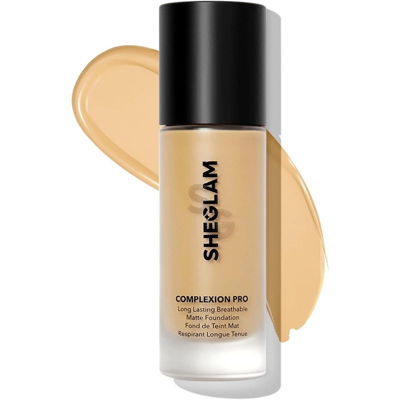 Picture of SHEGLAM Full Coverage Foundation Makeup Long Lasting Waterproof Matte Dewy Liquid Foundation - Butterscotch