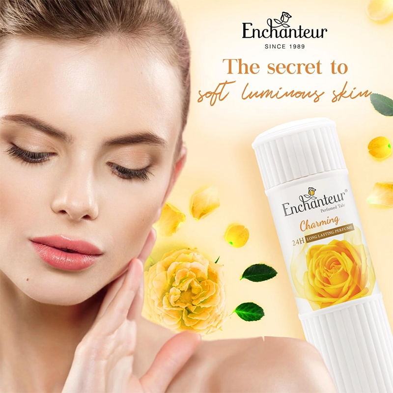 Picture of Enchanture Perfumed Talcum Powder Charming, 250gm