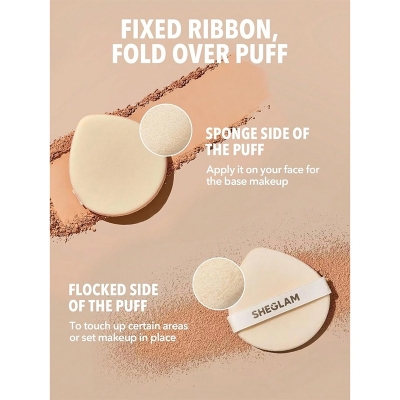 Picture of SHEGLAM SKin-Focus Full Coverage Powder Foundation Oil-Control Lightweight Face Pressed Powder Makeup-Acorn