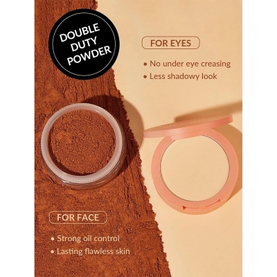 Picture of SHEGLAM Insta-Ready Face Powder Loose Under Eye Setting Powder - Cocoa Loco