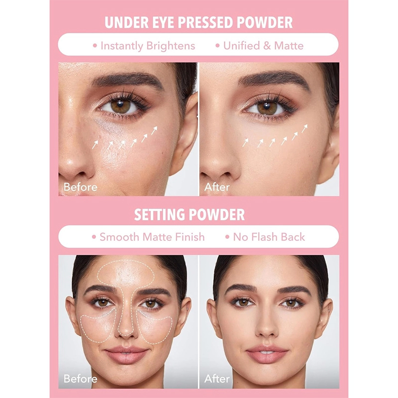 Picture of SHEGLAM Insta-Ready Face Powder Loose Under Eye Setting Powder-Bubblegum