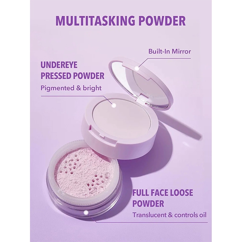 Picture of SHEGLAM Insta-Ready Face Powder Loose Under Eye Setting Powder-Taro