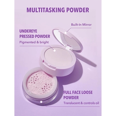 Picture of SHEGLAM Insta-Ready Face Powder Loose Under Eye Setting Powder-Taro