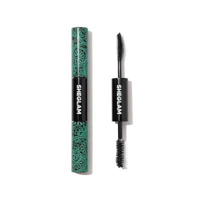 Picture of SHEGLAM 2 In 1 Black Volume and Length Waterproof Mascara Long Lasting Dual-Ended Tubing Eye Makeup