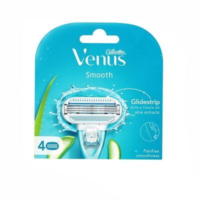 Picture of Gillette Venus Hair Removal Razor Blades (4 pieces) for Women – (Aloe Vera Glidestrip)