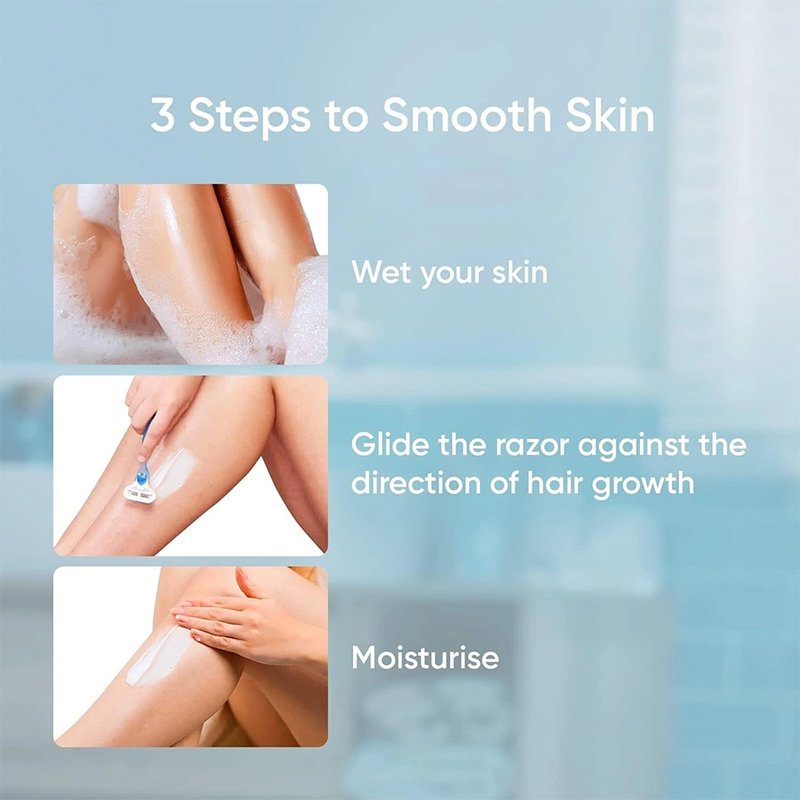 Picture of Gillette Venus Hair Removal Razor Blades (4 pieces) for Women – (Aloe Vera Glidestrip)