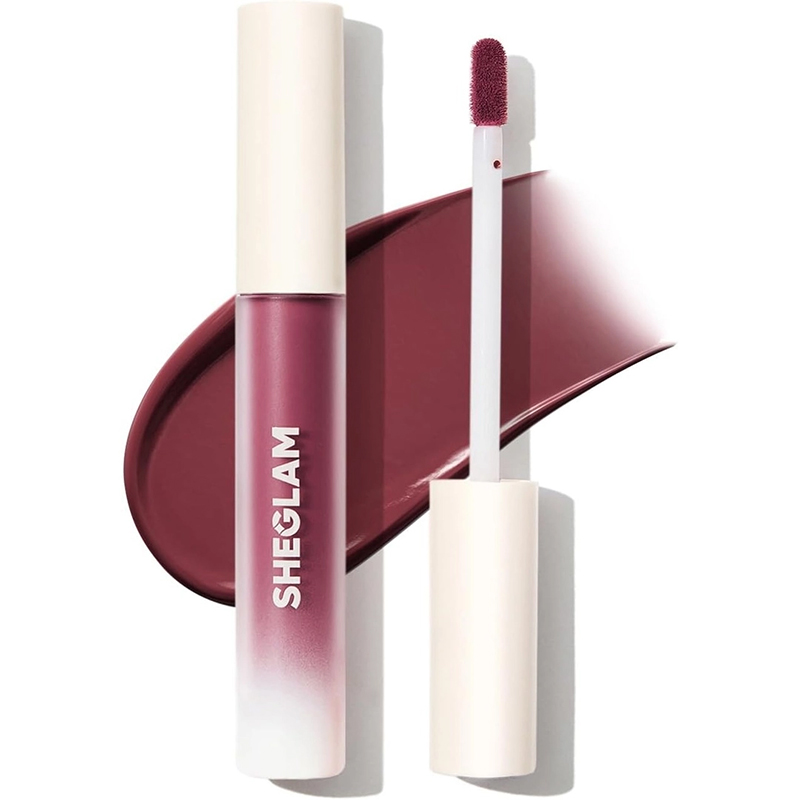 Picture of SHEGLAM Matte Allure Liquid Lipstick Long Lasting High Pigment Lipstick Nourishing Sunflower Oil Reduce Lip Care-Vineyard