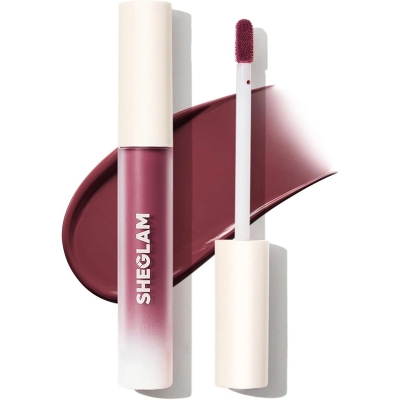 Picture of SHEGLAM Matte Allure Liquid Lipstick Long Lasting High Pigment Lipstick Nourishing Sunflower Oil Reduce Lip Care-Vineyard