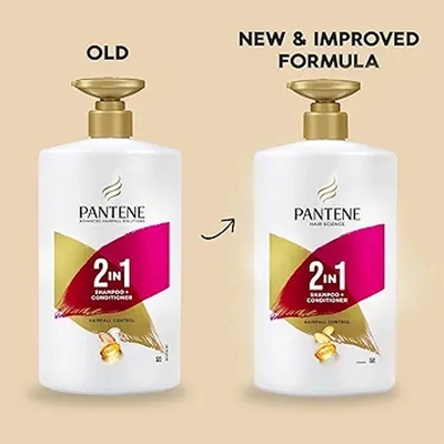 Picture of Pantene Advanced Hairfall Solution 2in1 Anti-Hairfall Shampoo & Conditioner for Women 1000ml