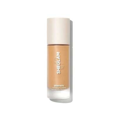 Picture of SHEGLAM Skinfinite Hydrating Foundation Flawless Dewy Foundation Hydrating Coverage Invisible Pore Concealer Pore-less Non-Greasy Lightweight Natural Soft Liquid Foundation-Acorn