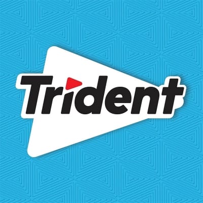 Picture of Trident Mint Bliss Sugar-Free Chewing Gum, 12 Packs of 14 Pieces (168 Total Pieces)
