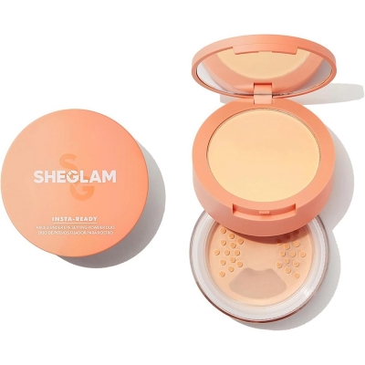 Picture of SHEGLAM Insta-Ready Face Powder Loose Under Eye Setting Powder - Toasted Almond