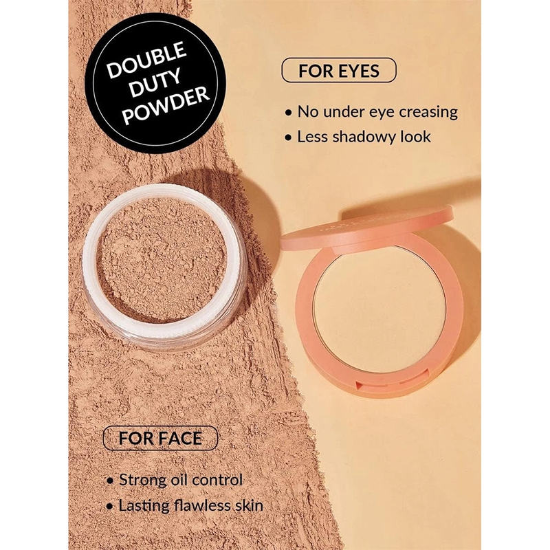 Picture of SHEGLAM Insta-Ready Face Powder Loose Under Eye Setting Powder - Toasted Almond