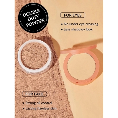 Picture of SHEGLAM Insta-Ready Face Powder Loose Under Eye Setting Powder - Toasted Almond