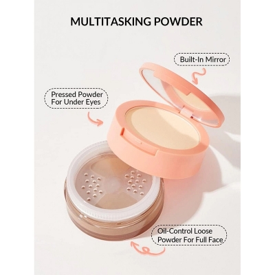 Picture of SHEGLAM Insta-Ready Face Powder Loose Under Eye Setting Powder - Smooth Sand