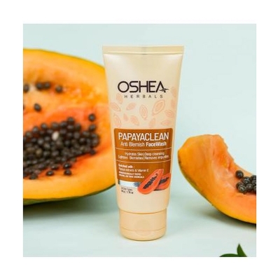 Picture of Oshea Herbals Papayaclean Anti Blemishes Face Wash 100gm