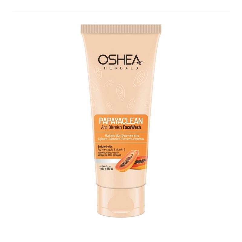 Picture of Oshea Herbals Papayaclean Anti Blemishes Face Wash 100gm