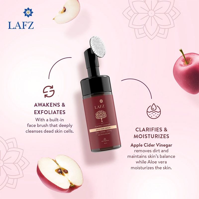 Picture of LAFZ Halal Apple Cider Vinegar Foaming Face Wash
