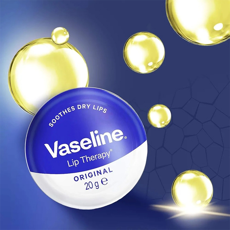 Picture of Vaseline Lip Therapy Original Moisturizing Lip Balm for Soft Smooth & Supple Lips 4.8g