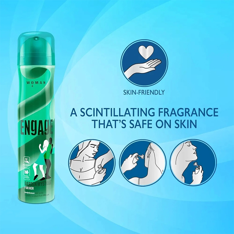 Picture of Engage Deodorant Body spray Garden Mystique Women 150ml