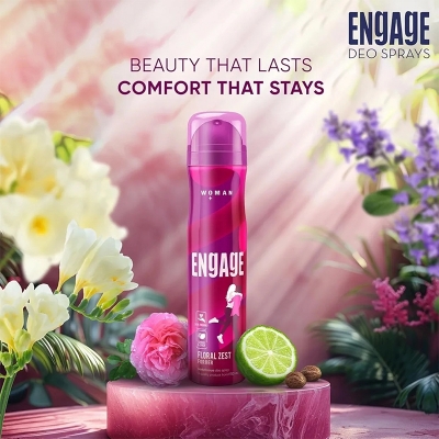 Picture of Engage Deodorant Body Spray Floral Zest Women 150ml