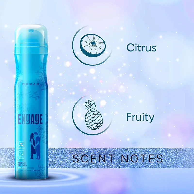 Picture of Engage Deodorant Body Spray Spell Women 150ml