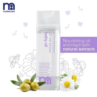 Picture of Mothercare Baby Oil – 300ml