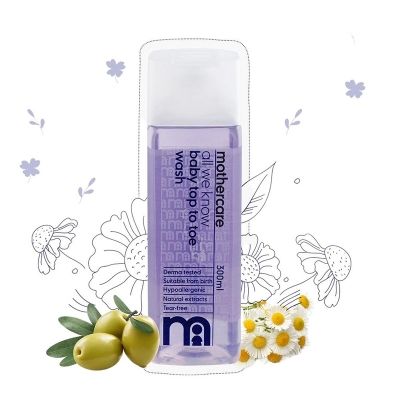 Picture of Mothercare All We Know Baby Top To Toe Wash 300 ml