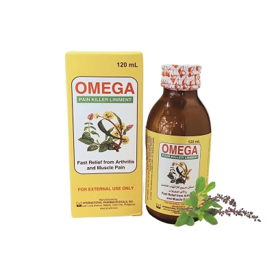 Picture of Omega pain killer liniment oil 120 ml | Made in the Philippines