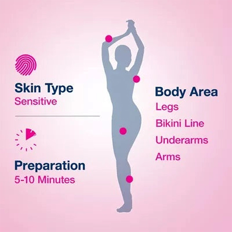Picture of Veet Skin & Fresh Normal Skin Hair Removal Cream 100gm (France)