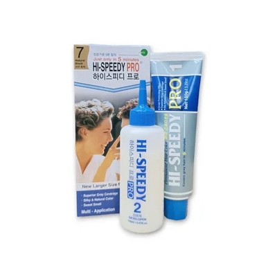 Picture of Hi-Speedy Pro Hair Color Natural Black 7 (150g)