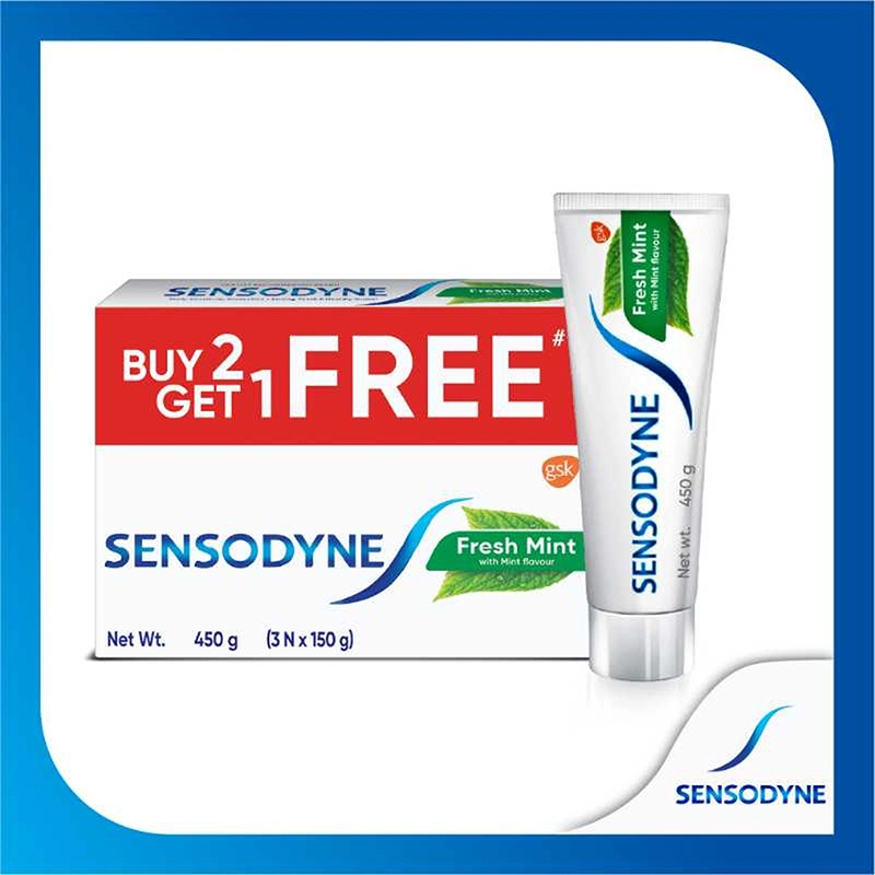 Picture of Indian Toothpaste Mint 150g (Buy 2 Get 1)