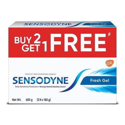 Picture of Indian Toothpaste Fresh Gel 150g (Buy 2 Get 1)